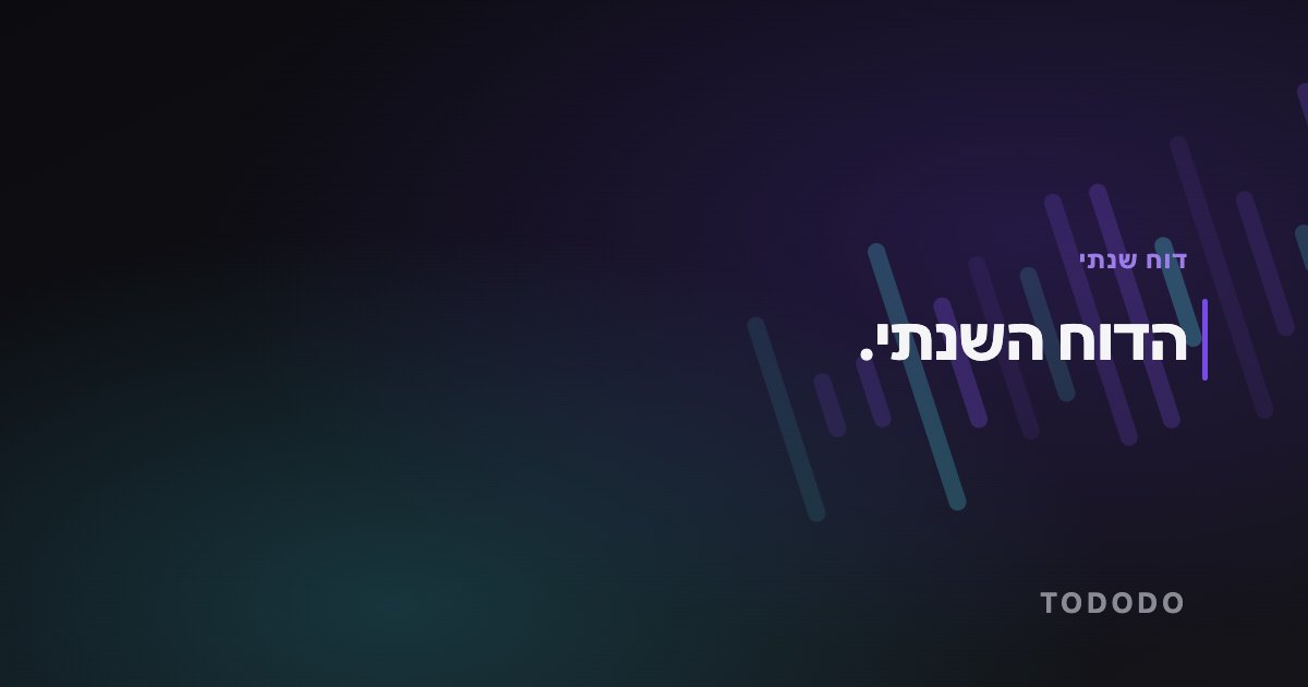 הדוח השנתי.